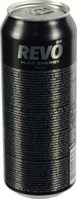 Напій слабоалкогольний Revo Alco Energy Black 500 мл 8.5%