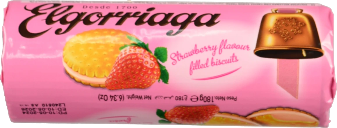 Печиво Elgorriaga 180г полуниця