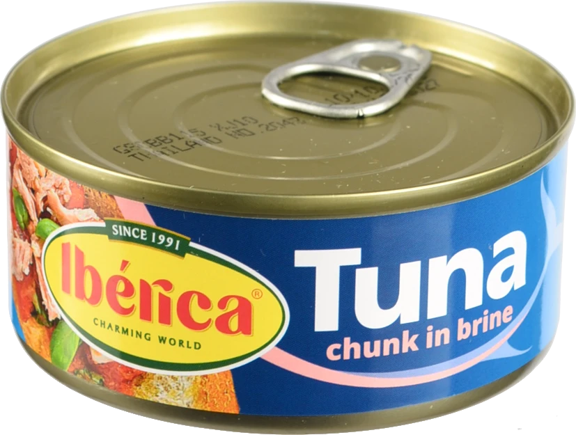 Тунець цілий у власному соку Iberica з/б 150г