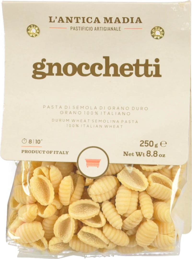 Паста Lantica Madia 250г з твердих сортів пшениці Gnocchetti