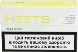 Тютюновий виріб Heets Zing Wave