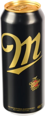 Пиво Miller Genuine Draft 0.48л світле