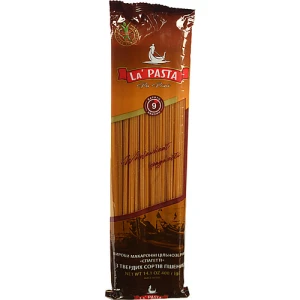 Макарони La Pasta 400г спагеті цільнозернові