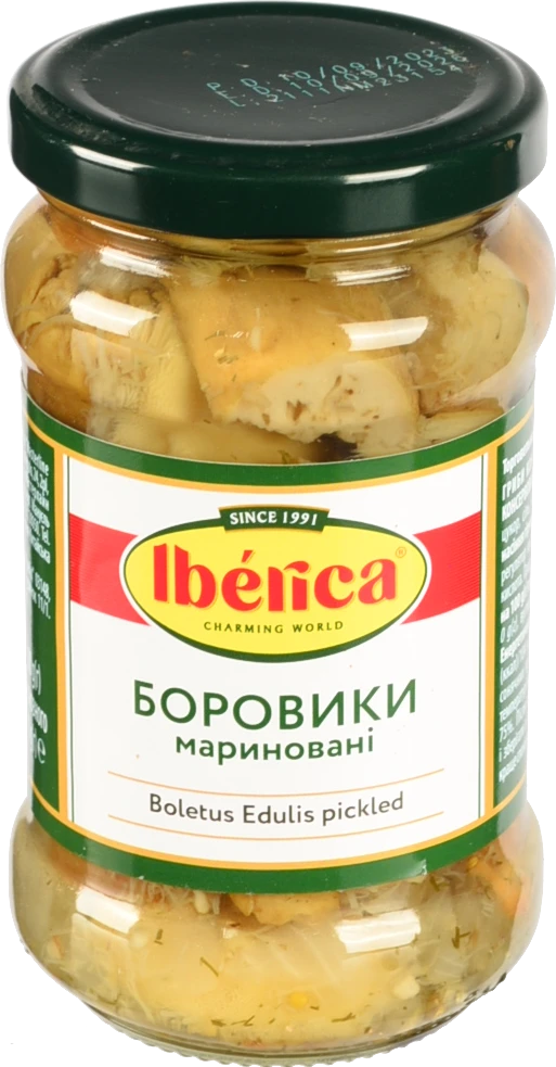 Гриби мариновані Боровики Iberica с/б 280г