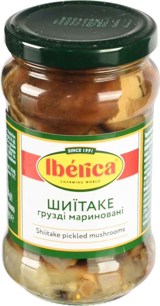 Гриби мариновані Шиїтаке Iberica 280г