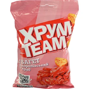 Сухарики Королівський краб Багет ХрумTeam м/у 60г