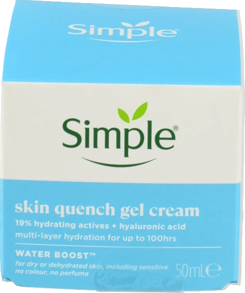 Крем для обличчя нічний відновлюючий Water Boost Simple 50мл