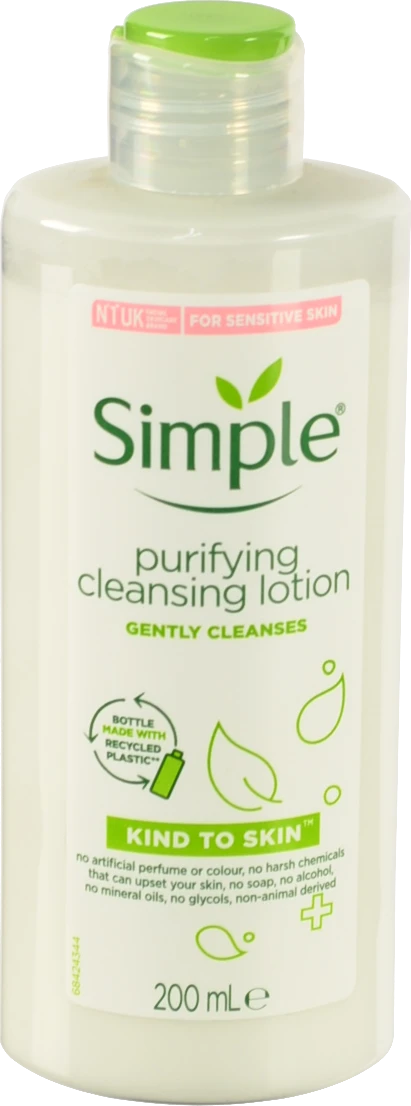Лосьйон для обличчя очищаючий Kind To Skin Simple 200мл