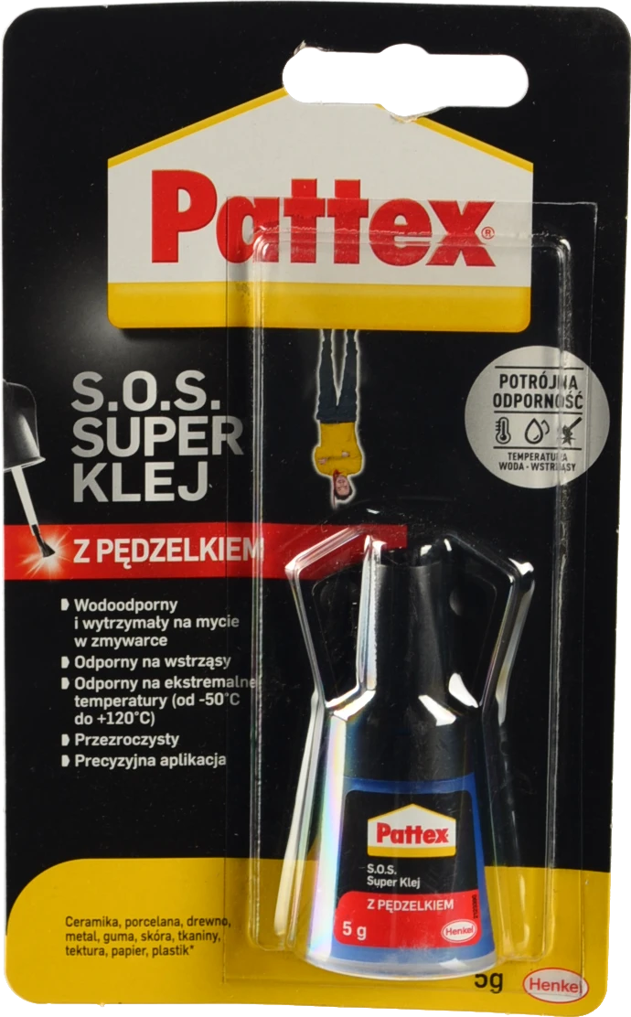 Супер клей з пензликом Pattex 5г