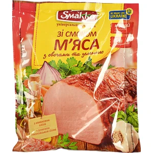 Приправа універсальна Smakko 80г зі смаком м'яса, овочів та зелені