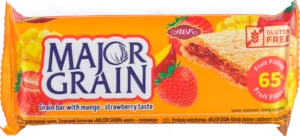Батончик цільнозерновий Mango-strawberry Major Grain АВК м/у 40г