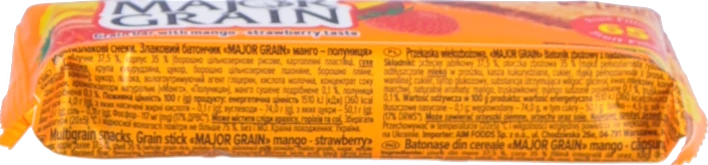 Батончик цільнозерновий Mango-strawberry Major Grain АВК м/у 40г