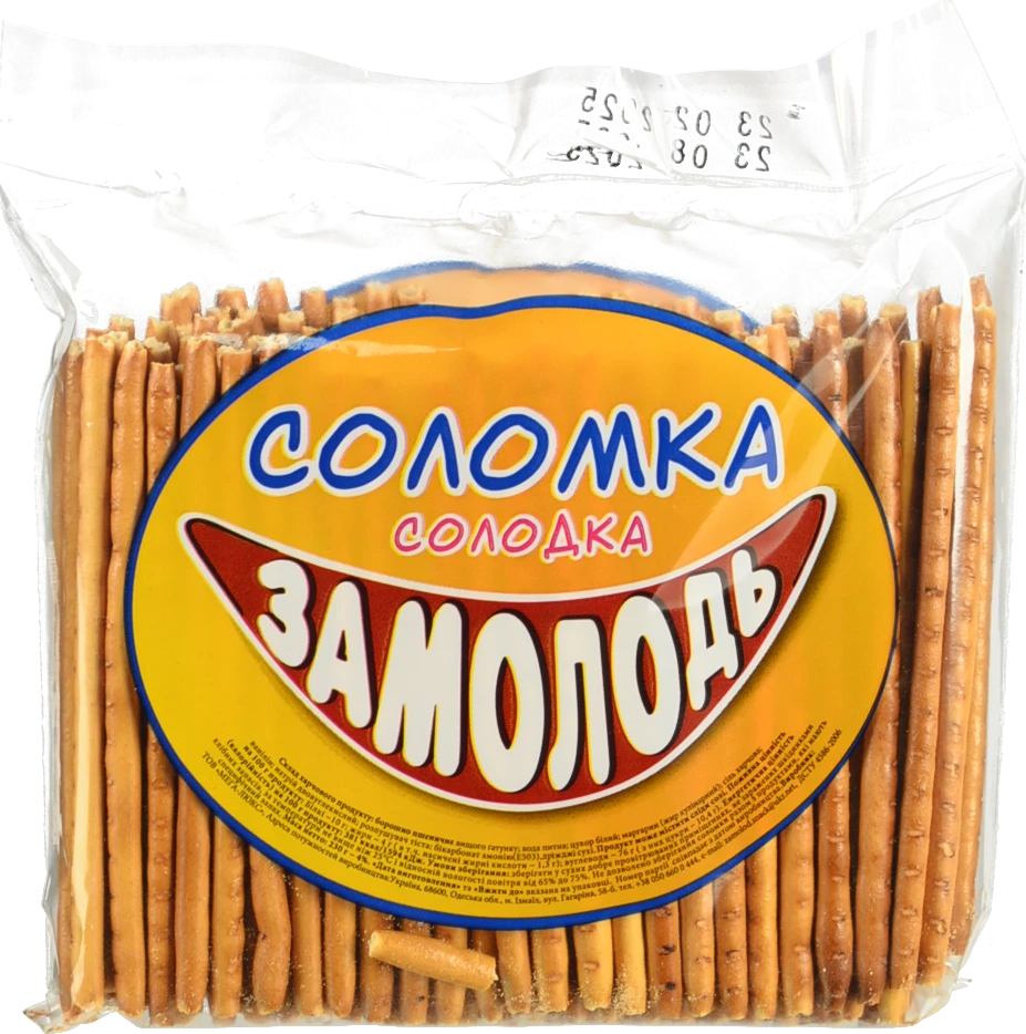 Соломка Замолодь 230г солодка