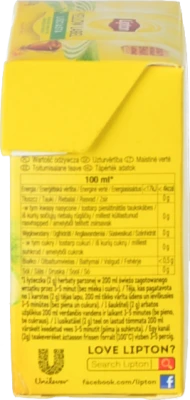Чай чорний байховий ароматизований Yellow Label Lipton к/у 100г