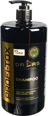 Шампунь для волосся Інтенсивне зволоження Pro-tox Dalas 1000г
