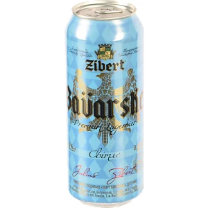 Пиво Zibert Bavarske 0.5л світле пастеризоване