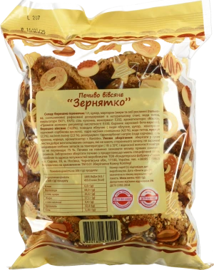 Печиво вівсяне Зернятко Multico м/у 400г