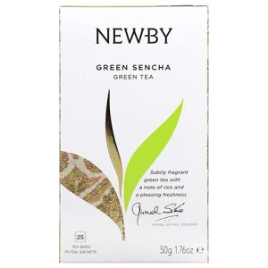 Чай Newby зелена сенча 25п зелений