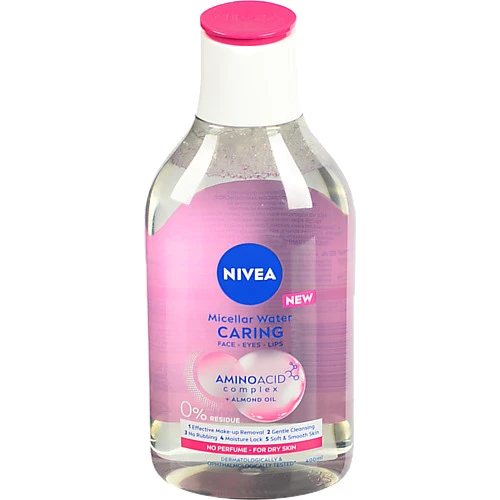 Вода міцелярна для сухої та чутливої шкіри Дихання шкіри MicellAIR Nivea 400мл