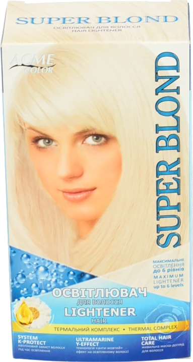 Освітлювач для волосся Super Blond Acme Color 1шт