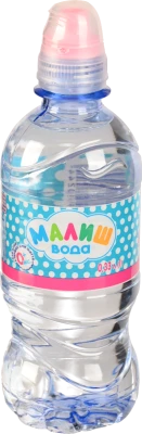 Вода Малиш 0.33л спорт-кришка