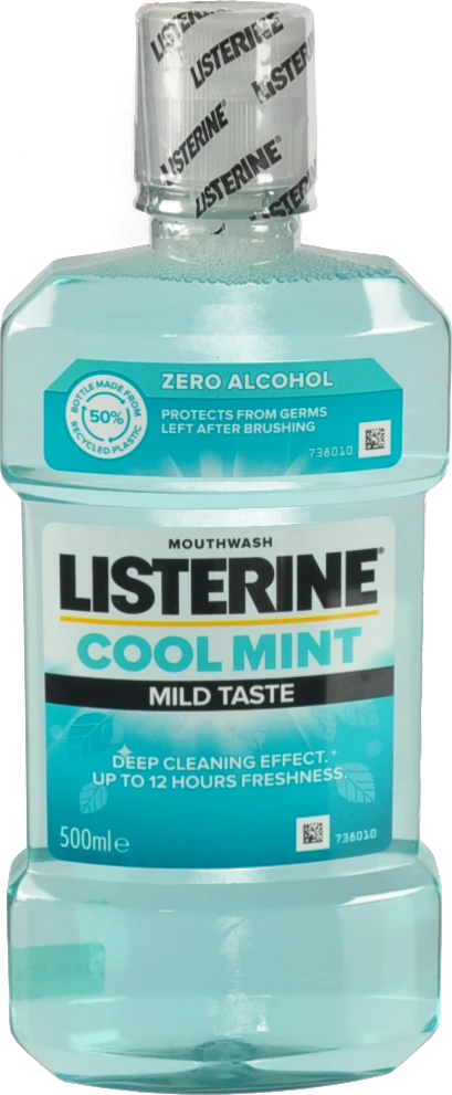 Ополіскувач для ротової порожнини Свіжа м'ята Listerine 500мл
