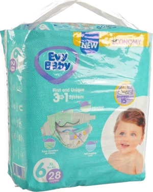 Підгузки Evy Baby 28шт XL 4 16кг
