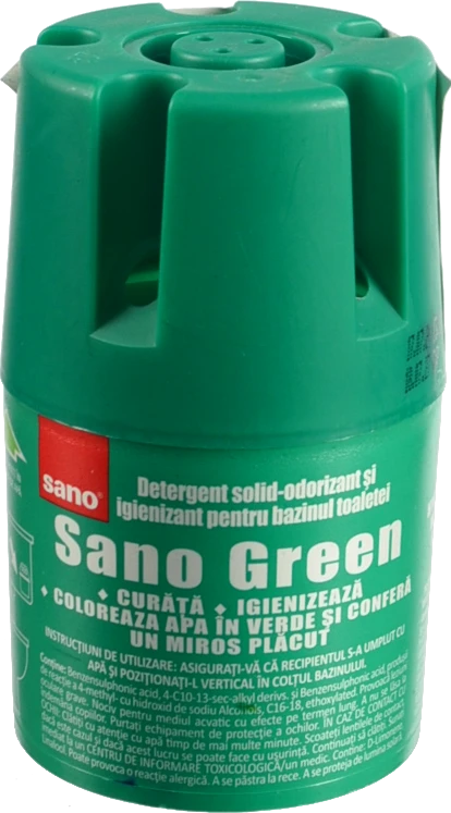 Засіб для миття і дезінфекції унітазу Green Sano 150г