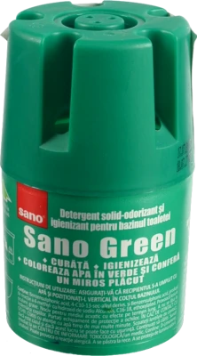 Засіб для миття і дезінфекції унітазу Green Sano 150г