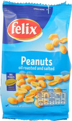 Арахіс смажений солоний Felix м/у 200г