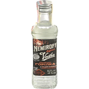 Горілка Nemiroff 0.2л особа штоф