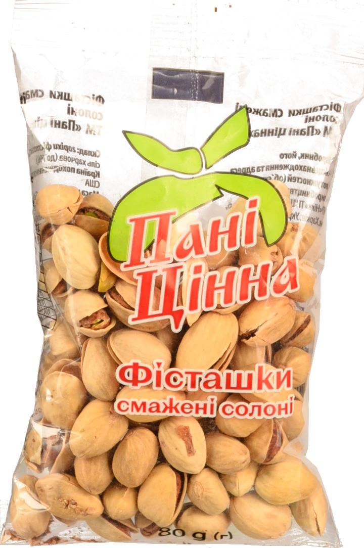 Фісташки Панi цiнна 80г смаженi