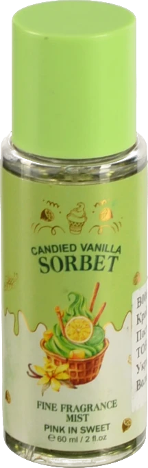 Спрей Pink in Sweet 60мл д.тіла candied vanilla sorbet B0068-FC
