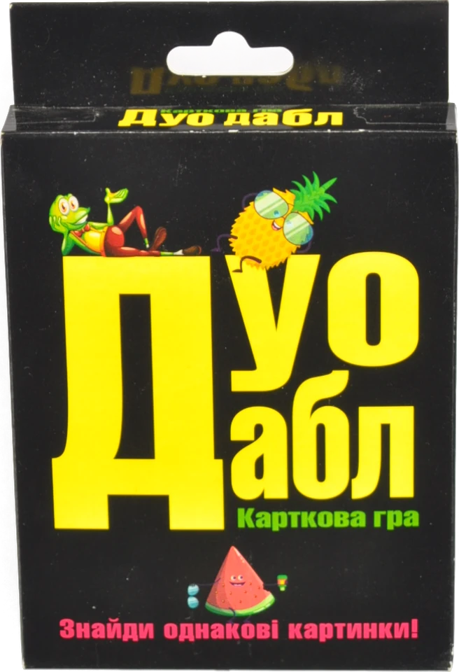 Настільна гра Дуо Дабл. в кор-ці 9.1-11.5-2.2см 30218
