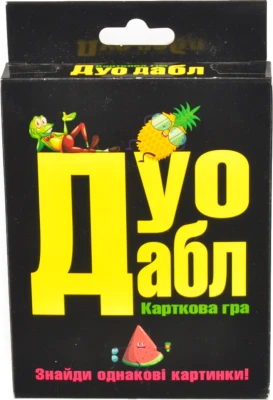 Настільна гра Дуо Дабл. в кор-ці 9.1-11.5-2.2см 30218