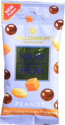 Драже Millennium Very Peri арахіс молочний шоколад солона карамель, 45г