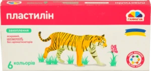 Пластилін для дітей від 3років №200309 Захоплення Гамма’UA 6шт
