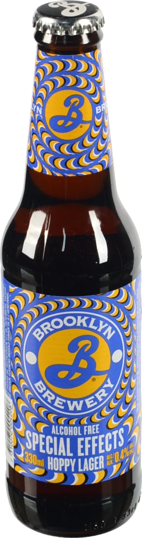 Пиво б.а Brooklyn 0.33л special effect hoppy lager світле пастеризоване