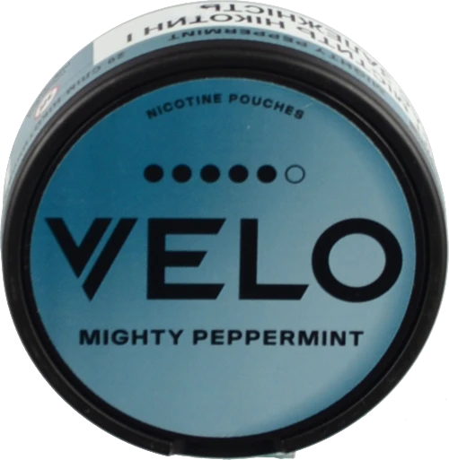 Безтютюнові подушечки Velo Mighty Peppermint інтенсивний