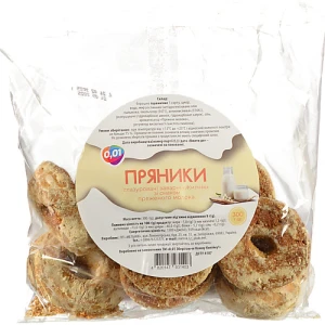 Пряник 0.01 300г житник пряжене молоко