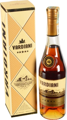 Коньяк Vardiani 0.5л 5 зірок