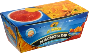 Чіпси EL Sabor 175г начос і соус сальса