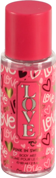 Спрей Pink in Sweet 60мл д.тіла love B0068-LO