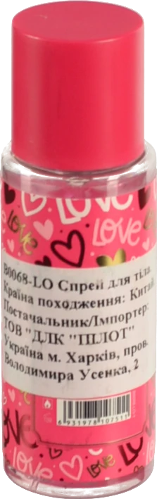 Спрей Pink in Sweet 60мл д.тіла love B0068-LO