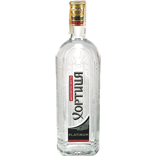 Горілка Хортиця 1л Платинум