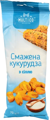 Кукурудза Multico 70г смажена солона