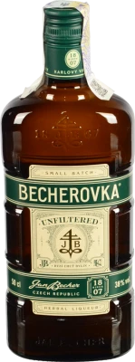 Лікер Becherovka 0.5л 38% Unfiltered на травах