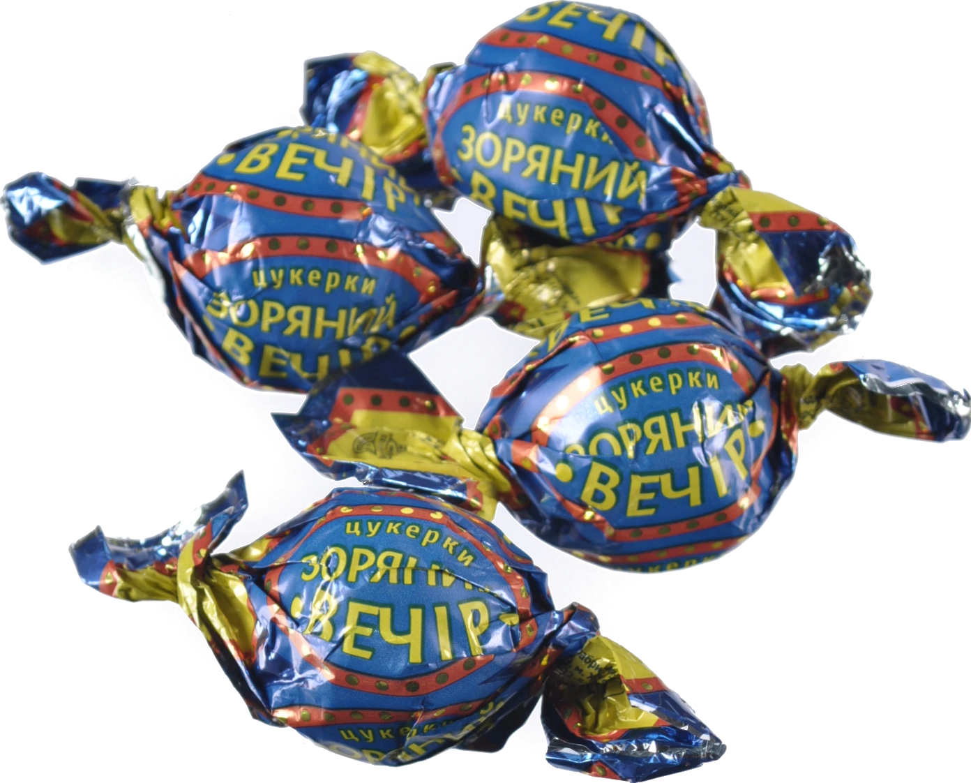 Цукерки глазуровані Зоряний вечір Кондитерська фабрика Харків'янка кг