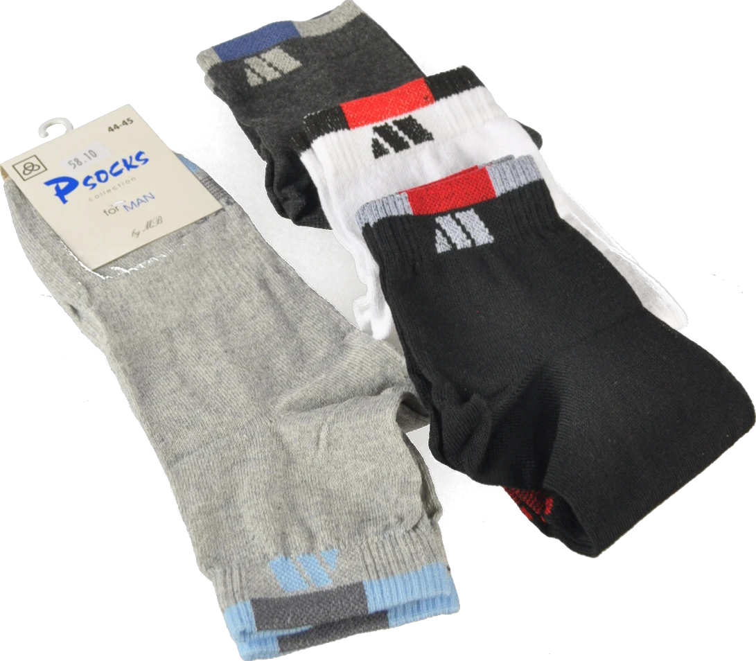 Шкарпетки Psocks чол.спорт лого А р44-45