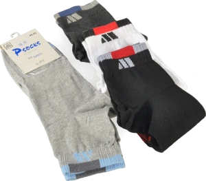 Шкарпетки Psocks чол.спорт лого А р44-45